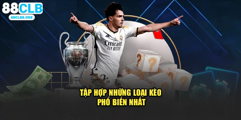 Tập hợp những loại kèo phổ biến nhất